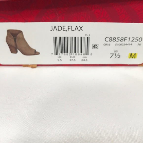 Carlos Santana suede jade flax 7.5 M ankle boot - Picture 5 of 5